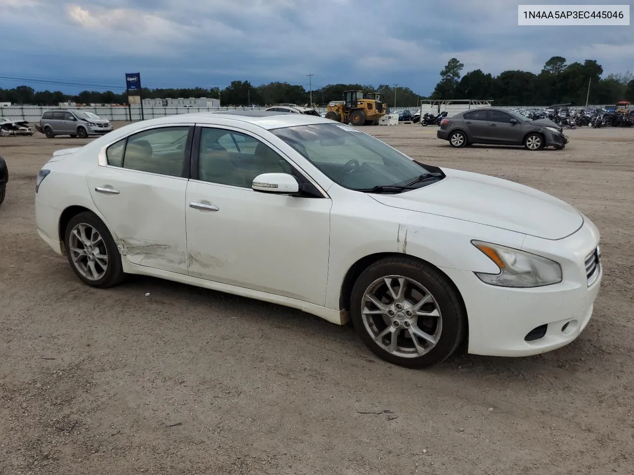 2014 Nissan Maxima S VIN: 1N4AA5AP3EC445046 Lot: 71645344