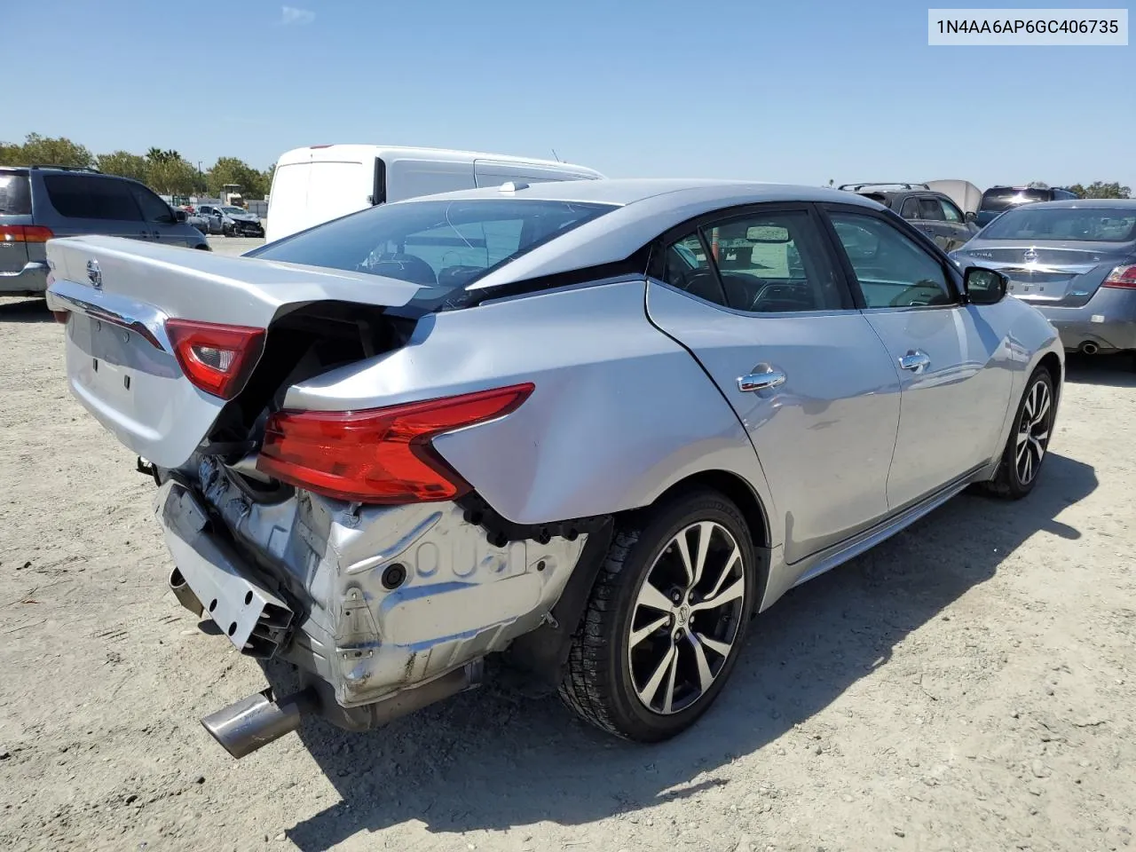 2016 Nissan Maxima 3.5S VIN: 1N4AA6AP6GC406735 Lot: 66558094