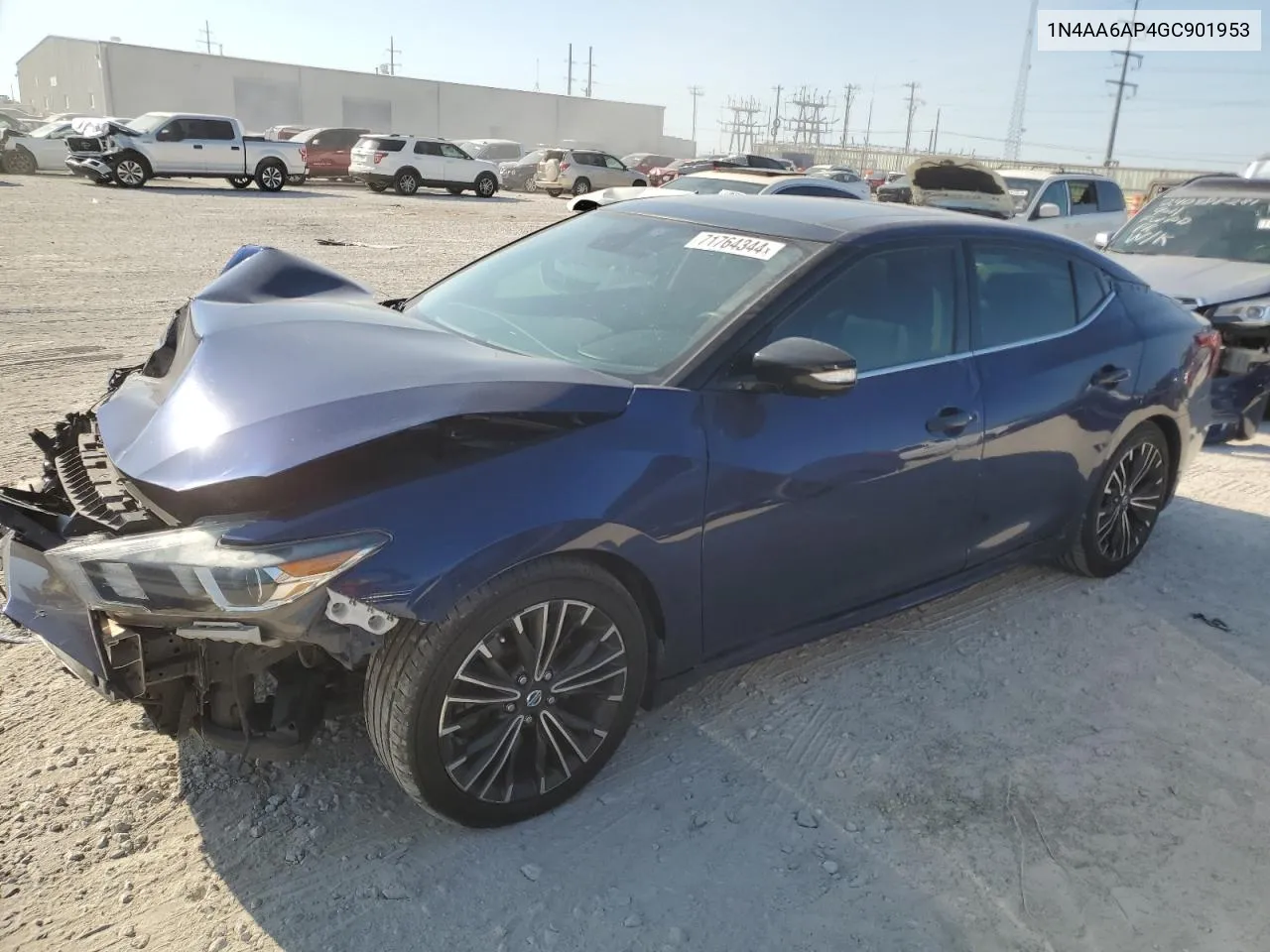 2016 Nissan Maxima 3.5S VIN: 1N4AA6AP4GC901953 Lot: 71764344