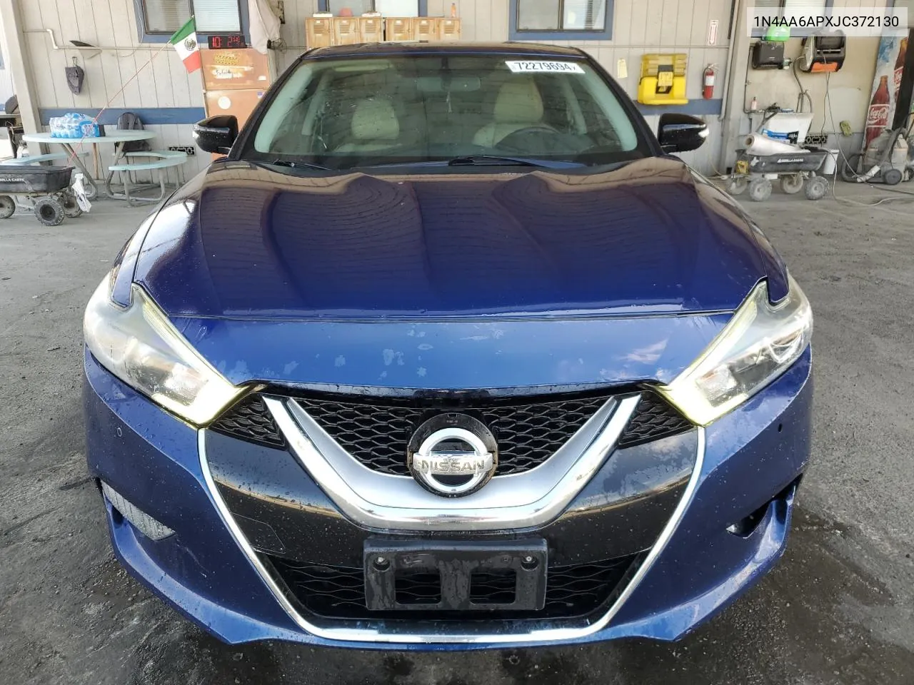 2018 Nissan Maxima 3.5S VIN: 1N4AA6APXJC372130 Lot: 72279694