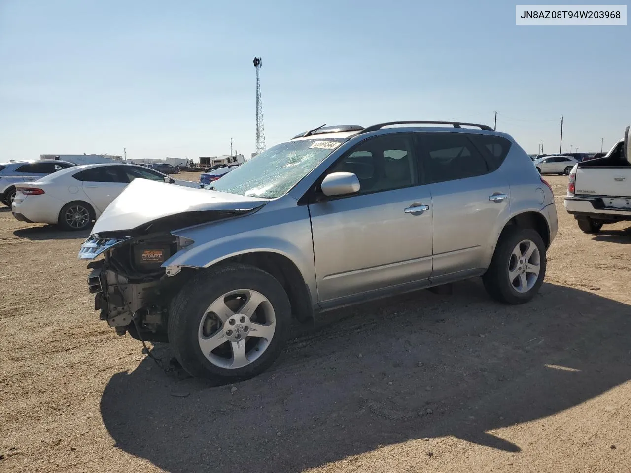 JN8AZ08T94W203968 2004 Nissan Murano Sl