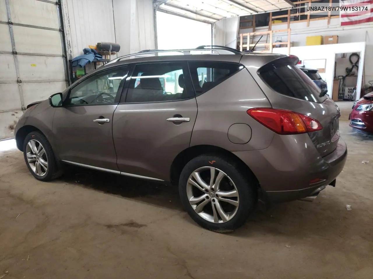 2009 Nissan Murano S VIN: JN8AZ18W79W153174 Lot: 62346094