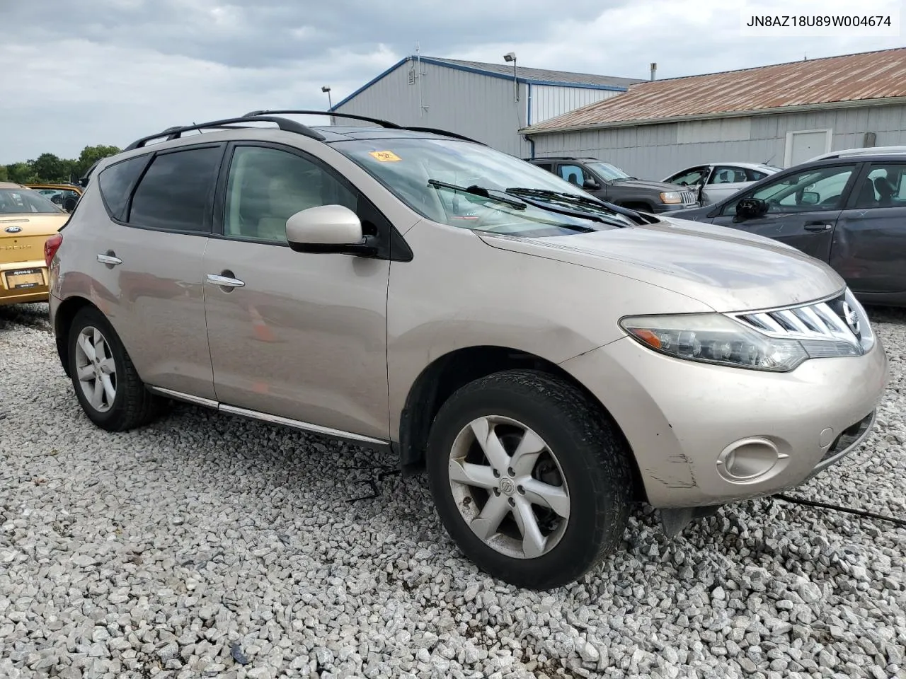 JN8AZ18U89W004674 2009 Nissan Murano S