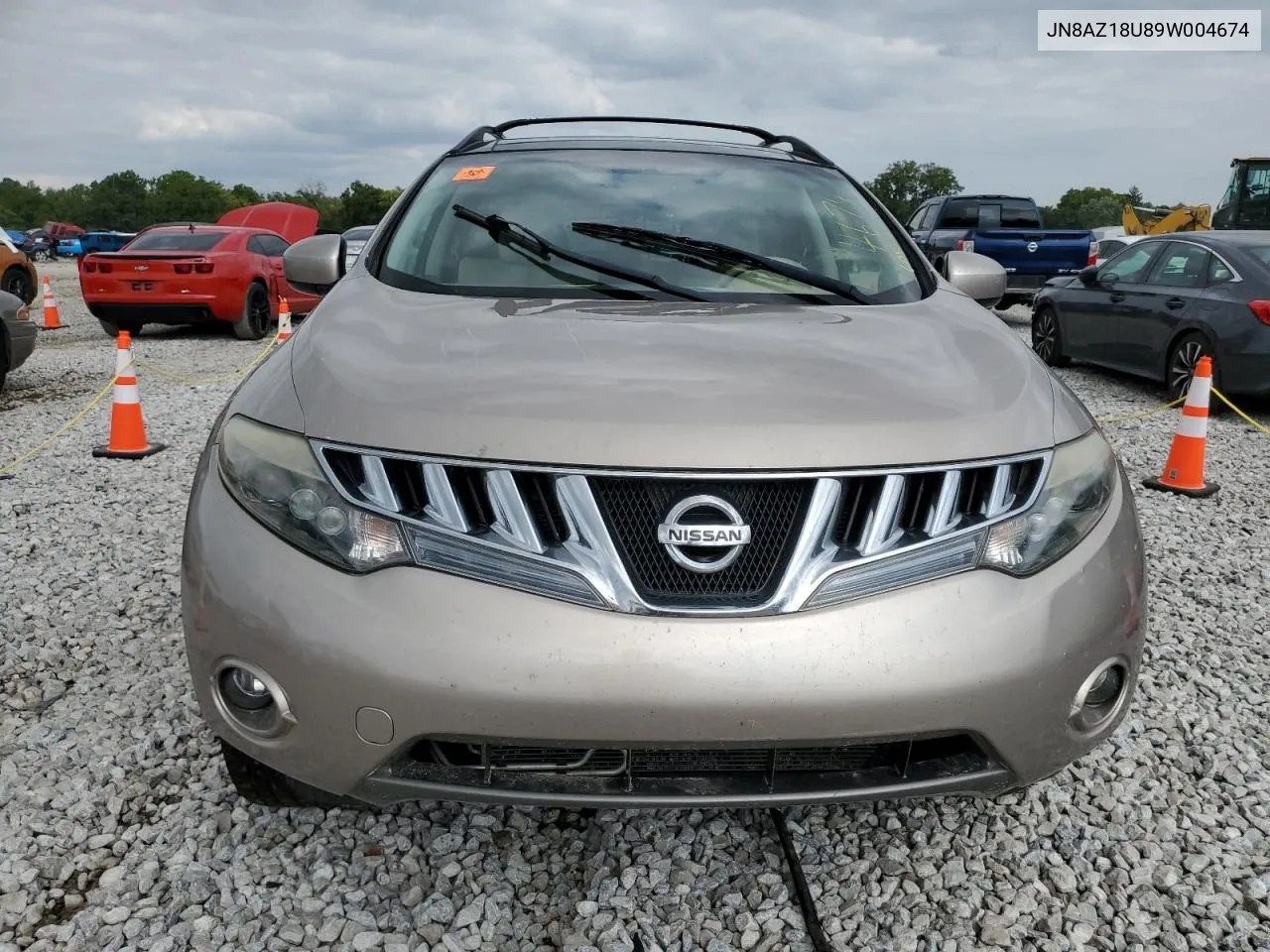 JN8AZ18U89W004674 2009 Nissan Murano S