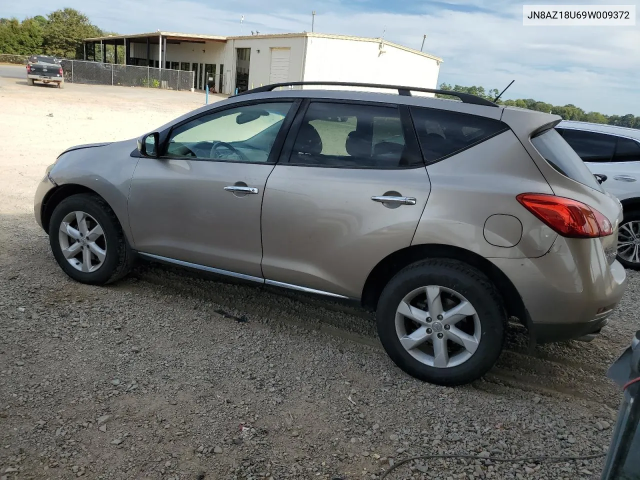 2009 Nissan Murano S VIN: JN8AZ18U69W009372 Lot: 69749604