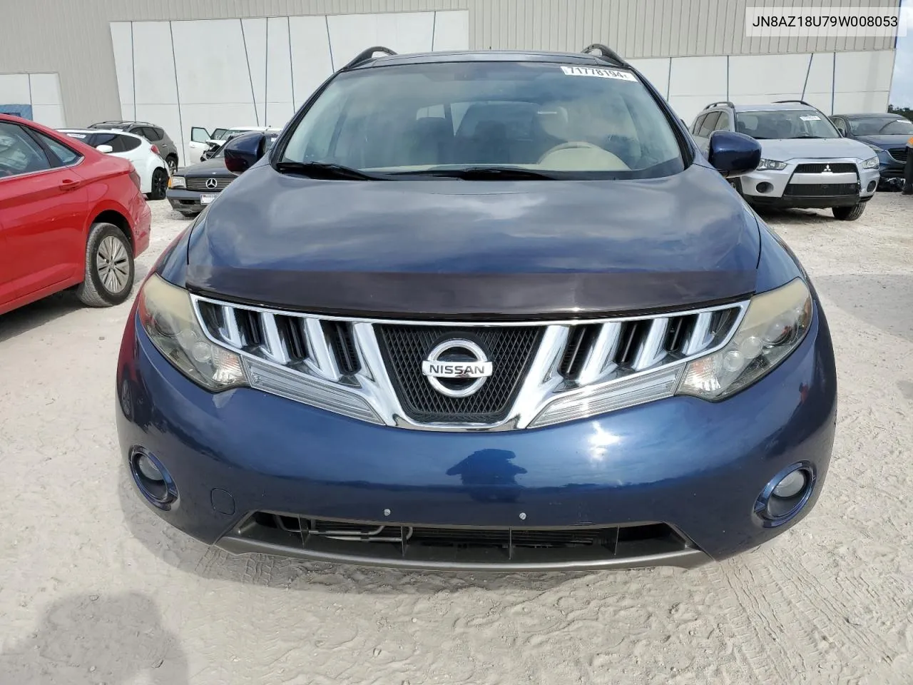 2009 Nissan Murano S VIN: JN8AZ18U79W008053 Lot: 71778194