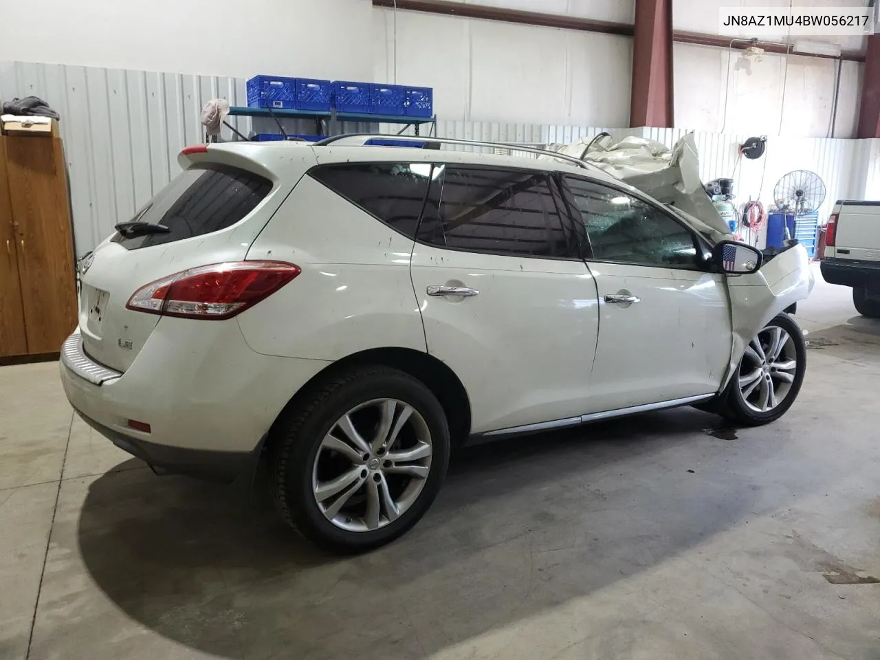 2011 Nissan Murano S VIN: JN8AZ1MU4BW056217 Lot: 66105174