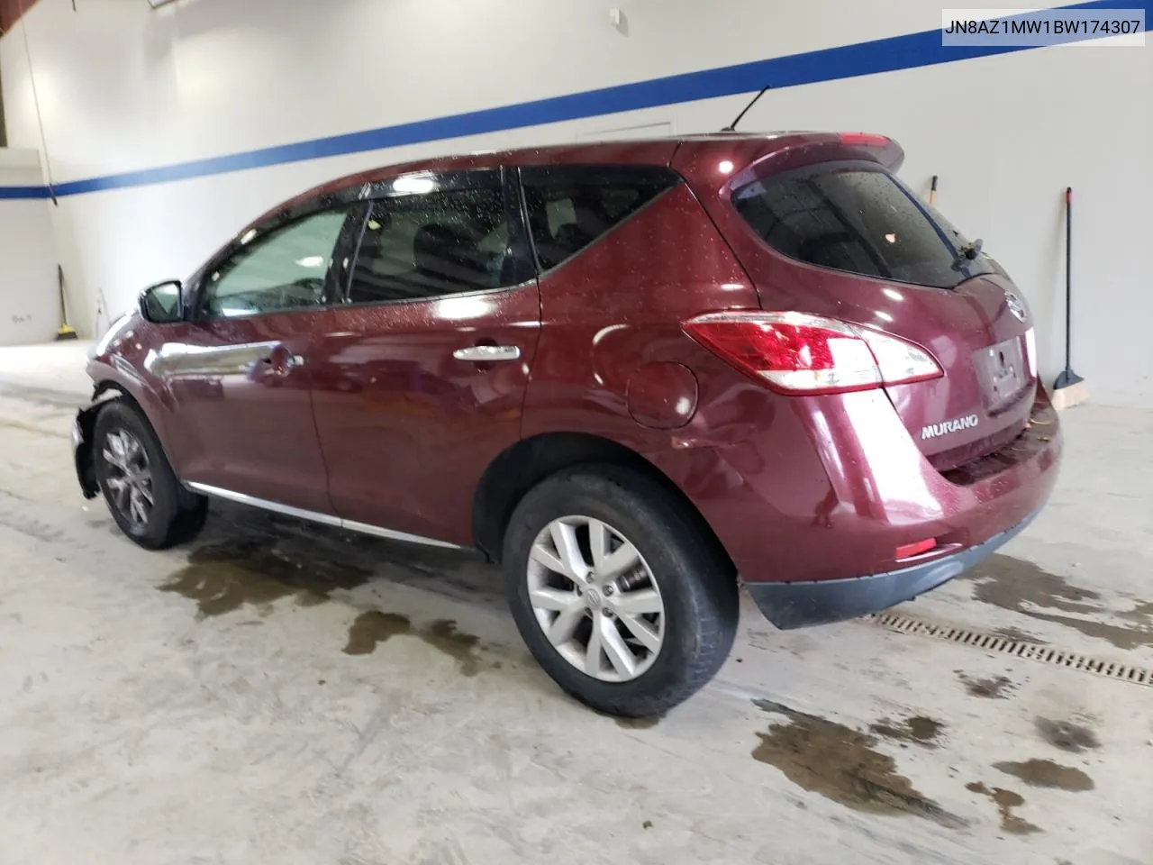 JN8AZ1MW1BW174307 2011 Nissan Murano S