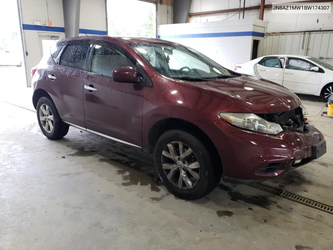 2011 Nissan Murano S VIN: JN8AZ1MW1BW174307 Lot: 71740054