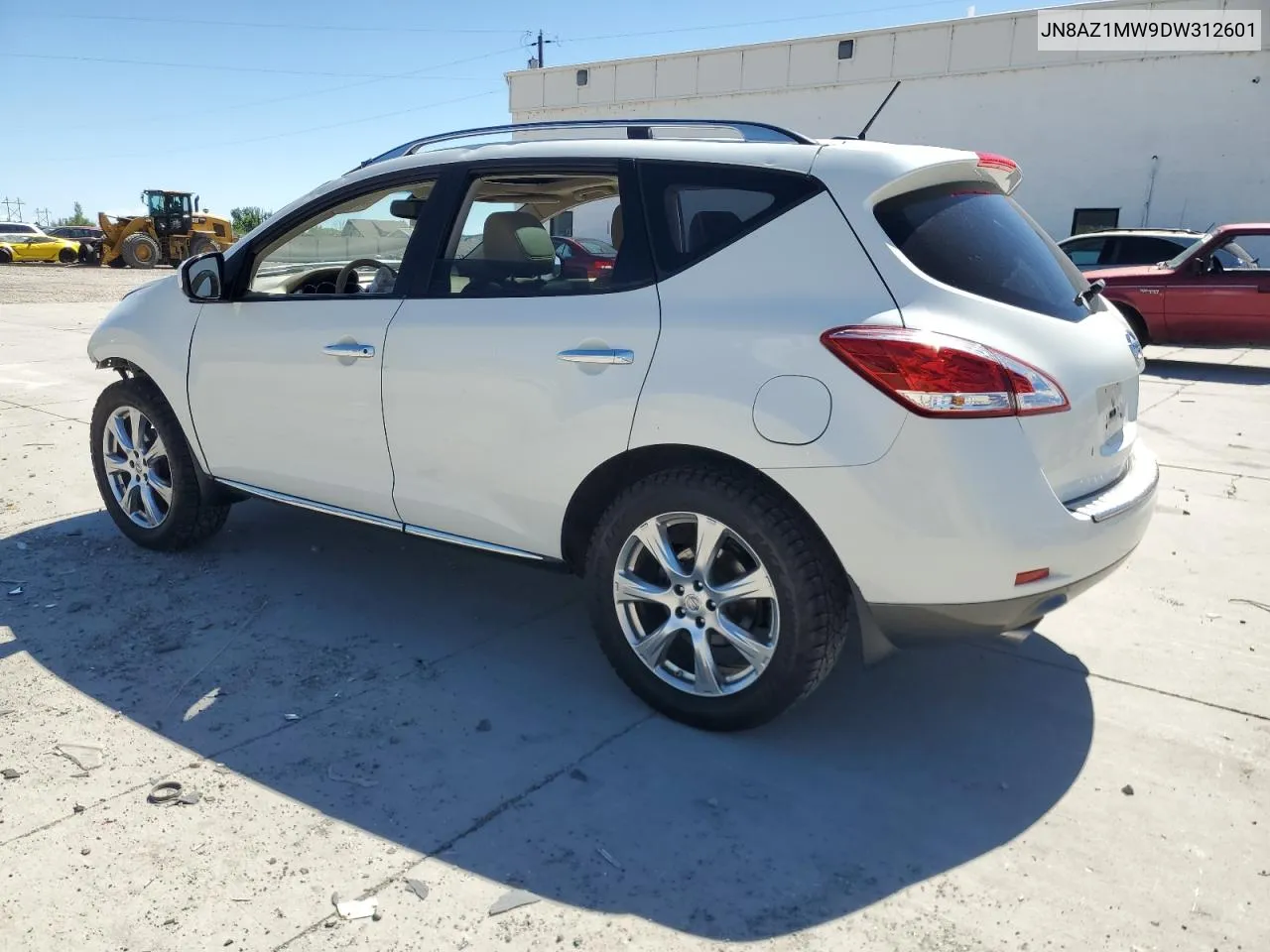 JN8AZ1MW9DW312601 2013 Nissan Murano S