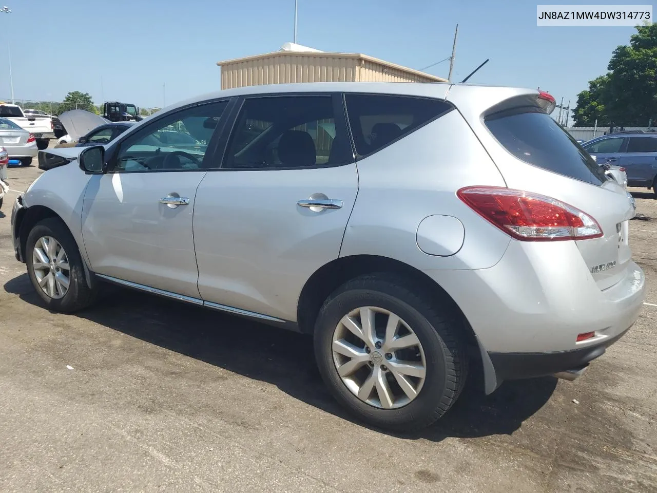 JN8AZ1MW4DW314773 2013 Nissan Murano S