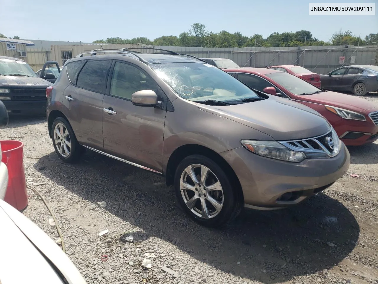 JN8AZ1MU5DW209111 2013 Nissan Murano S