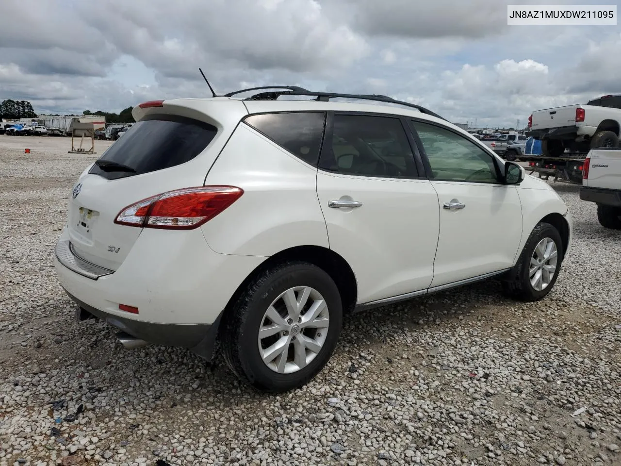 2013 Nissan Murano S VIN: JN8AZ1MUXDW211095 Lot: 70858624