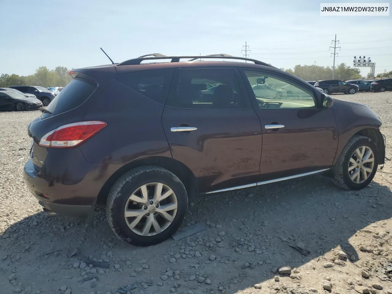 2013 Nissan Murano S VIN: JN8AZ1MW2DW321897 Lot: 70958014