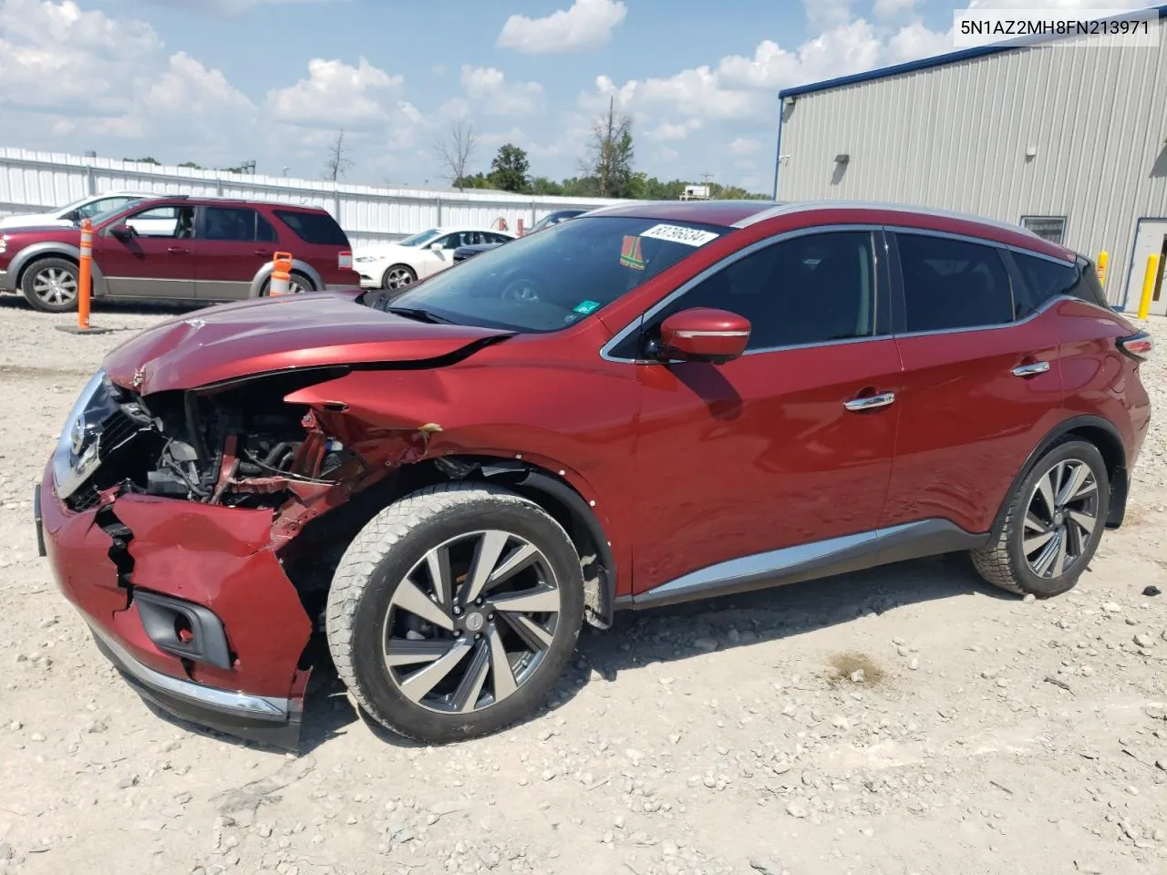 2015 Nissan Murano S VIN: 5N1AZ2MH8FN213971 Lot: 63796034