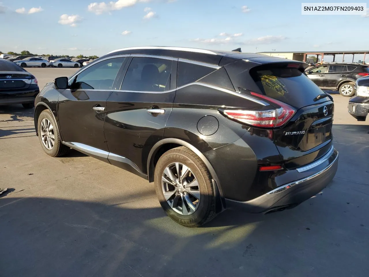 2015 Nissan Murano S VIN: 5N1AZ2MG7FN209403 Lot: 71259124