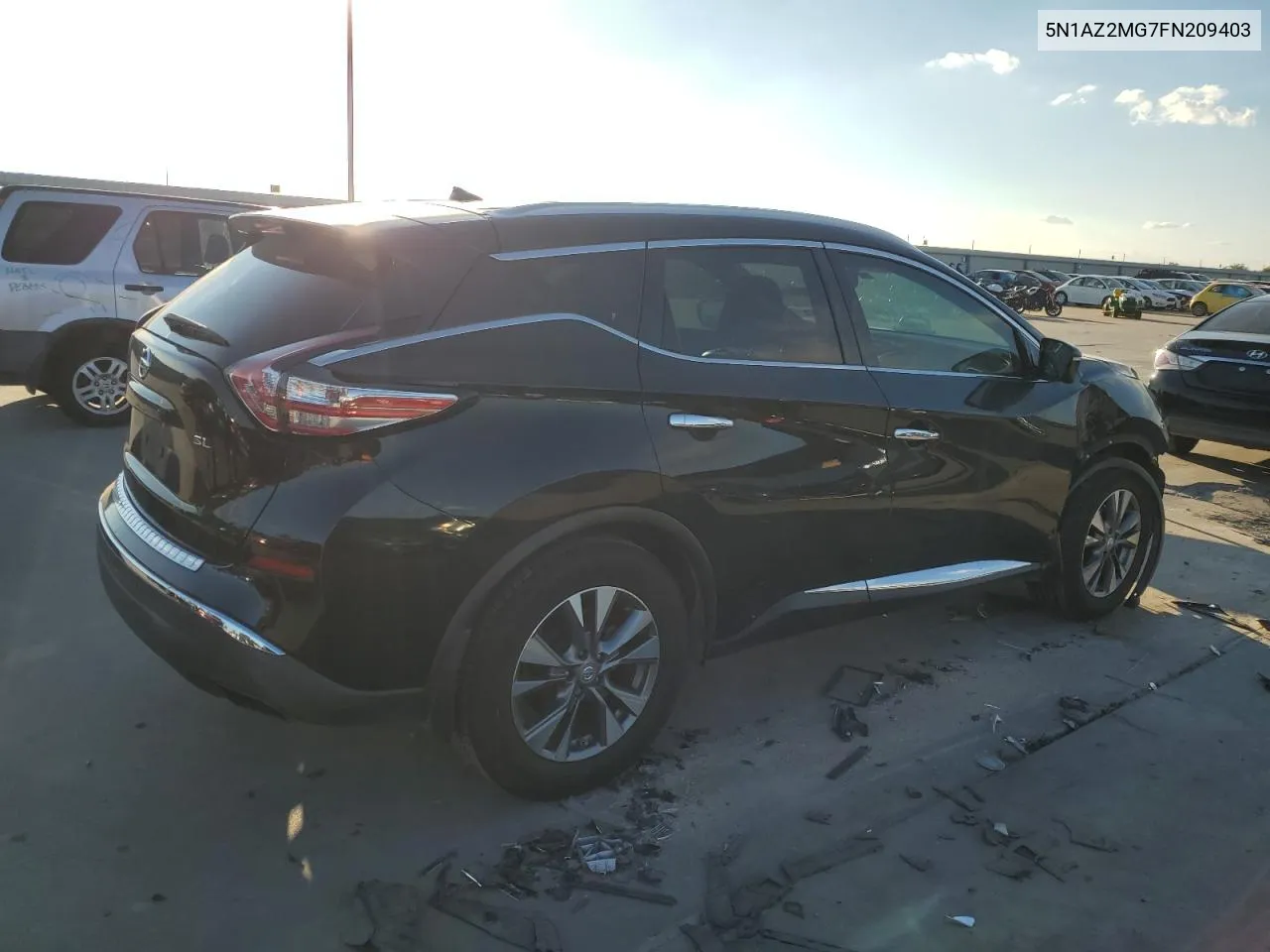 5N1AZ2MG7FN209403 2015 Nissan Murano S