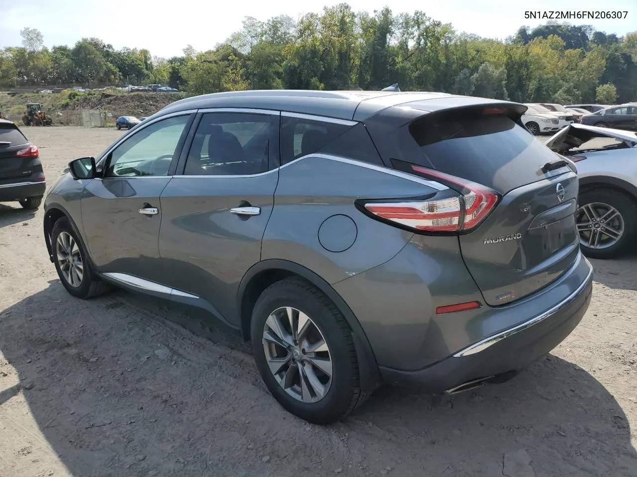 2015 Nissan Murano S VIN: 5N1AZ2MH6FN206307 Lot: 72215994