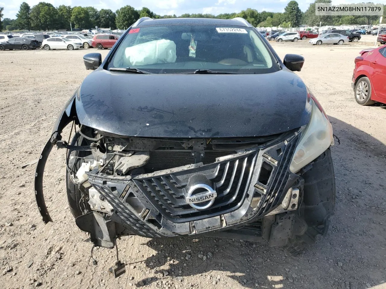 5N1AZ2MG8HN117879 2017 Nissan Murano S