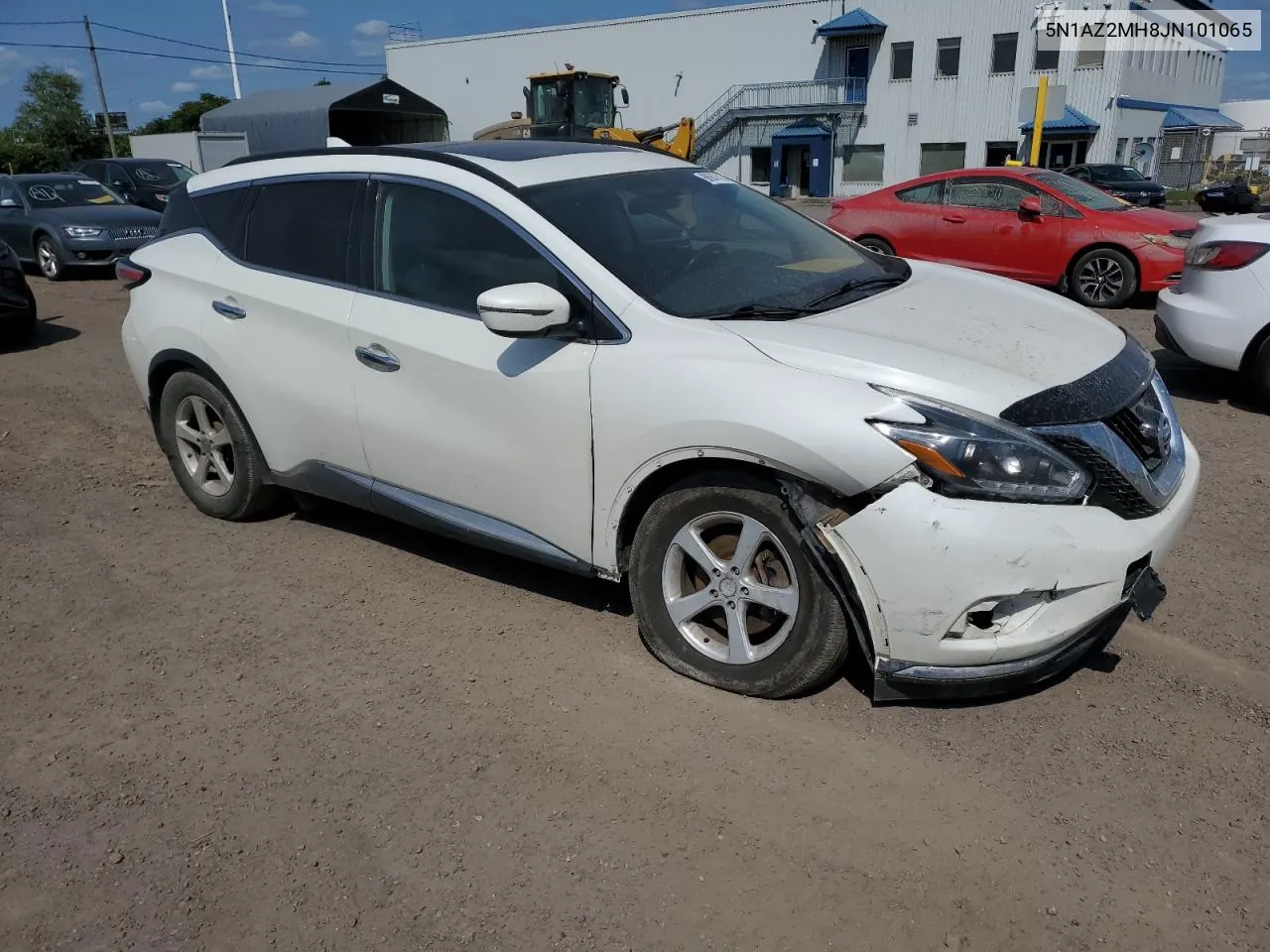 2018 Nissan Murano S VIN: 5N1AZ2MH8JN101065 Lot: 68947414