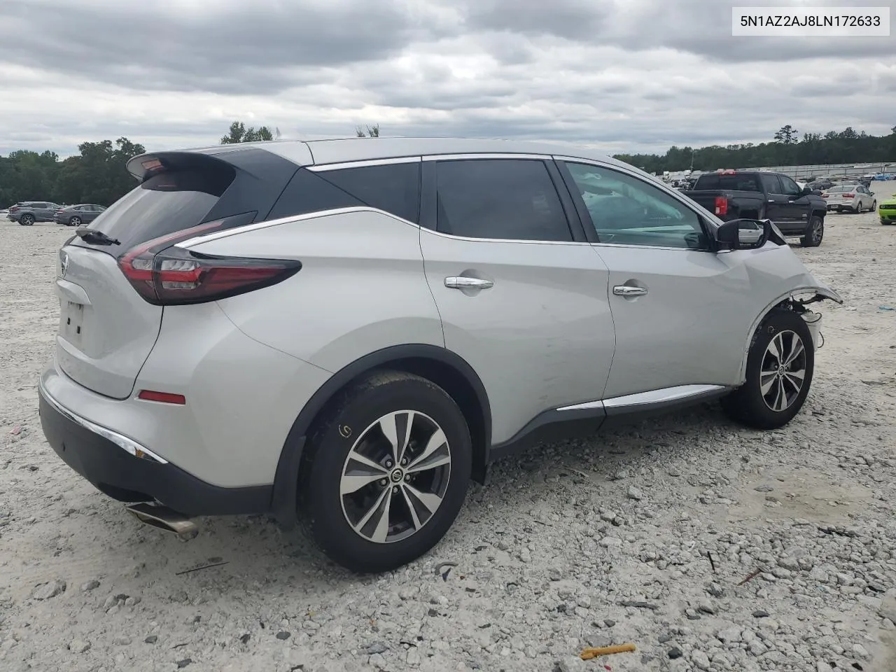 2020 Nissan Murano S VIN: 5N1AZ2AJ8LN172633 Lot: 71813824