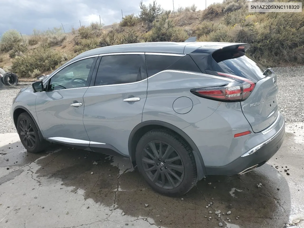 5N1AZ2DSXNC118320 2022 Nissan Murano Platinum