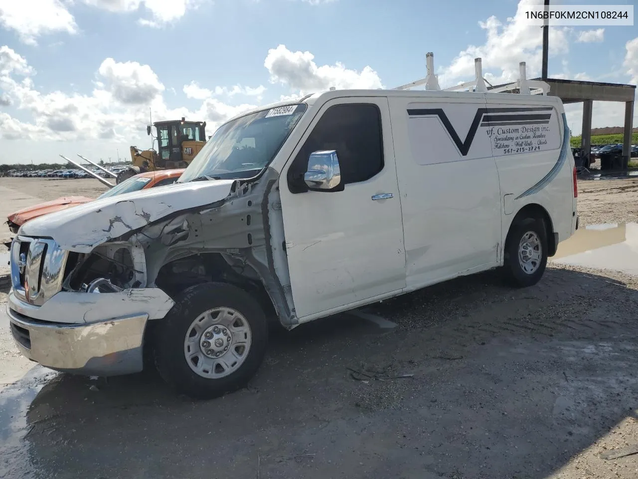 2012 Nissan Nv 1500 VIN: 1N6BF0KM2CN108244 Lot: 71582984