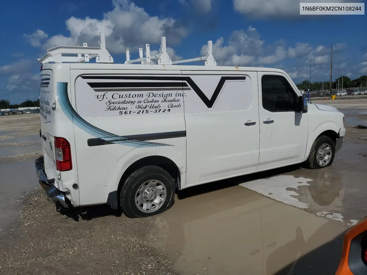 2012 Nissan Nv 1500 VIN: 1N6BF0KM2CN108244 Lot: 71582984