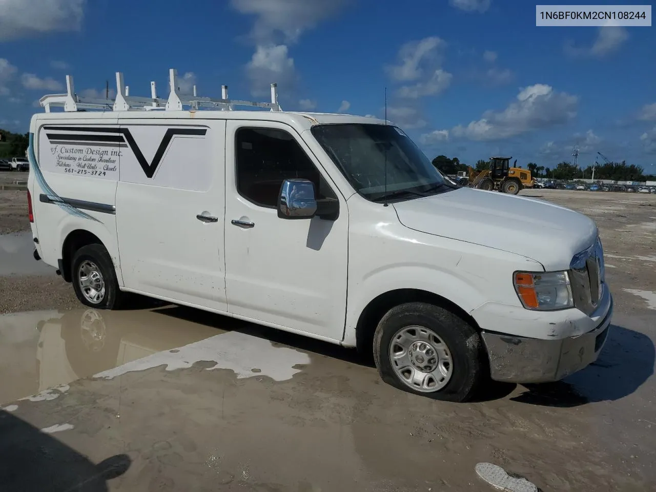 2012 Nissan Nv 1500 VIN: 1N6BF0KM2CN108244 Lot: 71582984