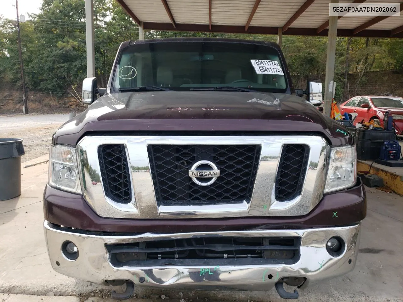 2013 Nissan Nv 3500 S VIN: 5BZAF0AA7DN202062 Lot: 69411774