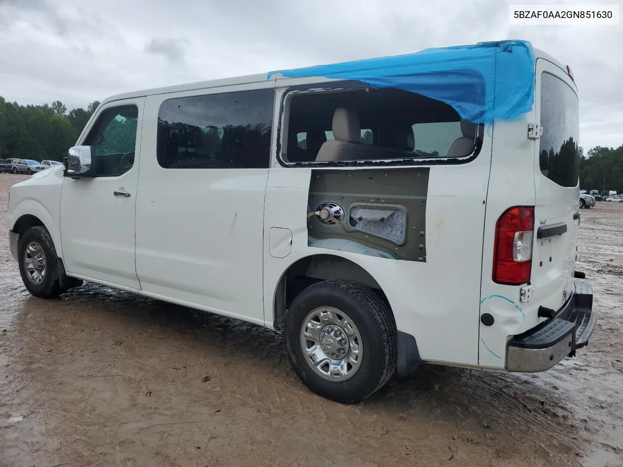 5BZAF0AA2GN851630 2016 Nissan Nv 3500 S