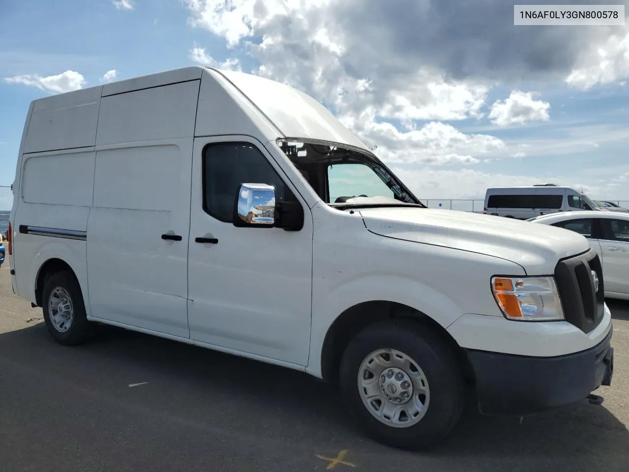 2016 Nissan Nv 2500 S VIN: 1N6AF0LY3GN800578 Lot: 72095044