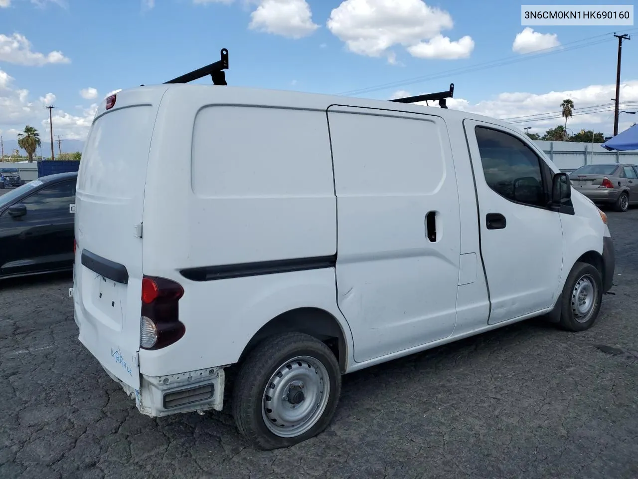 2017 Nissan Nv200 2.5S VIN: 3N6CM0KN1HK690160 Lot: 71478934