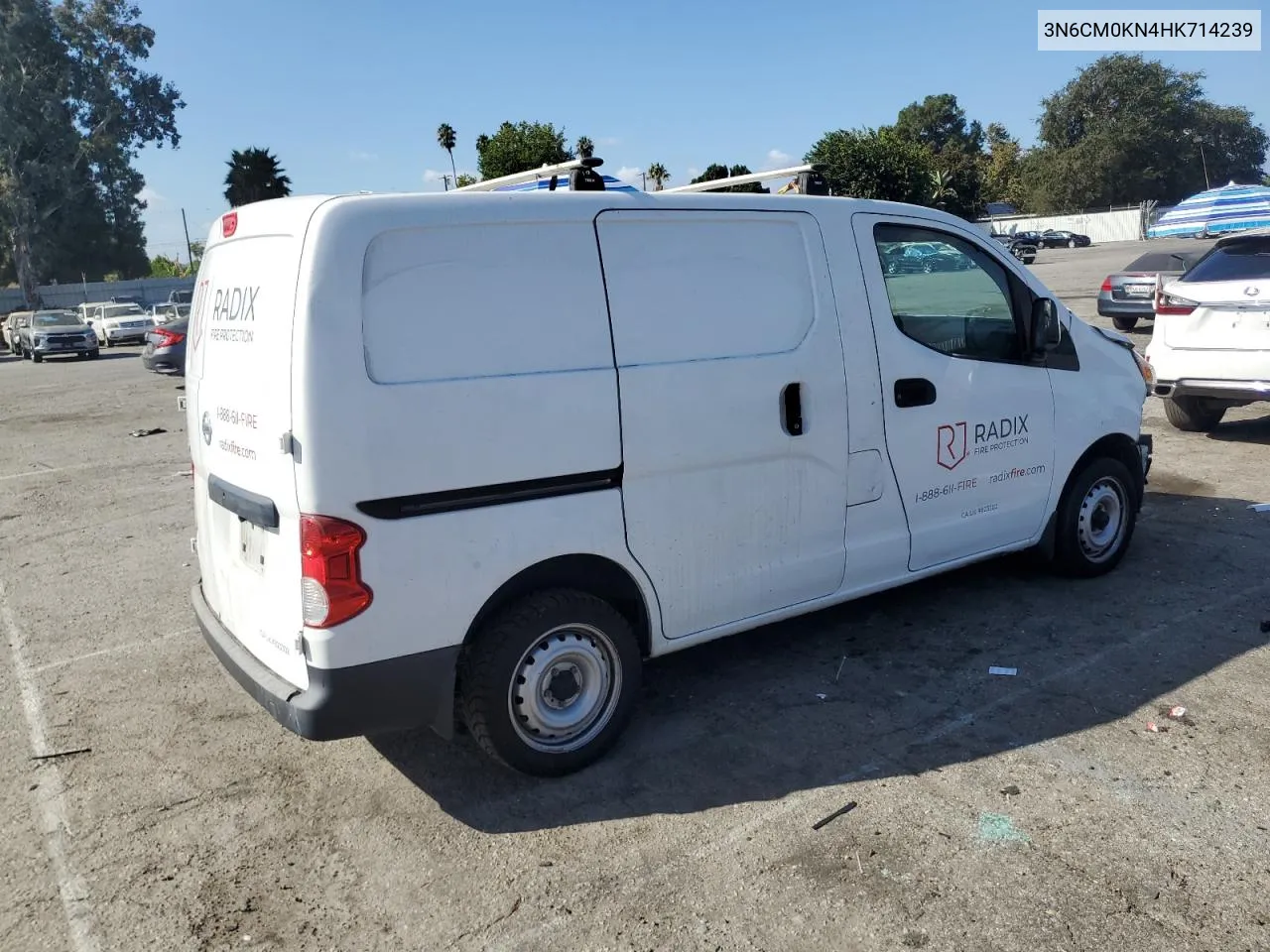 2017 Nissan Nv200 2.5S VIN: 3N6CM0KN4HK714239 Lot: 71682974