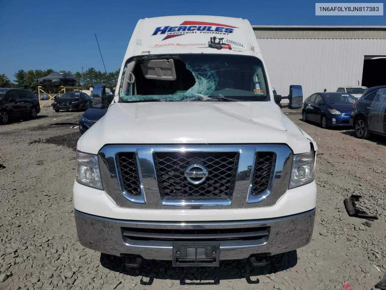 2018 Nissan Nv 2500 S VIN: 1N6AF0LY8JN817383 Lot: 69886204