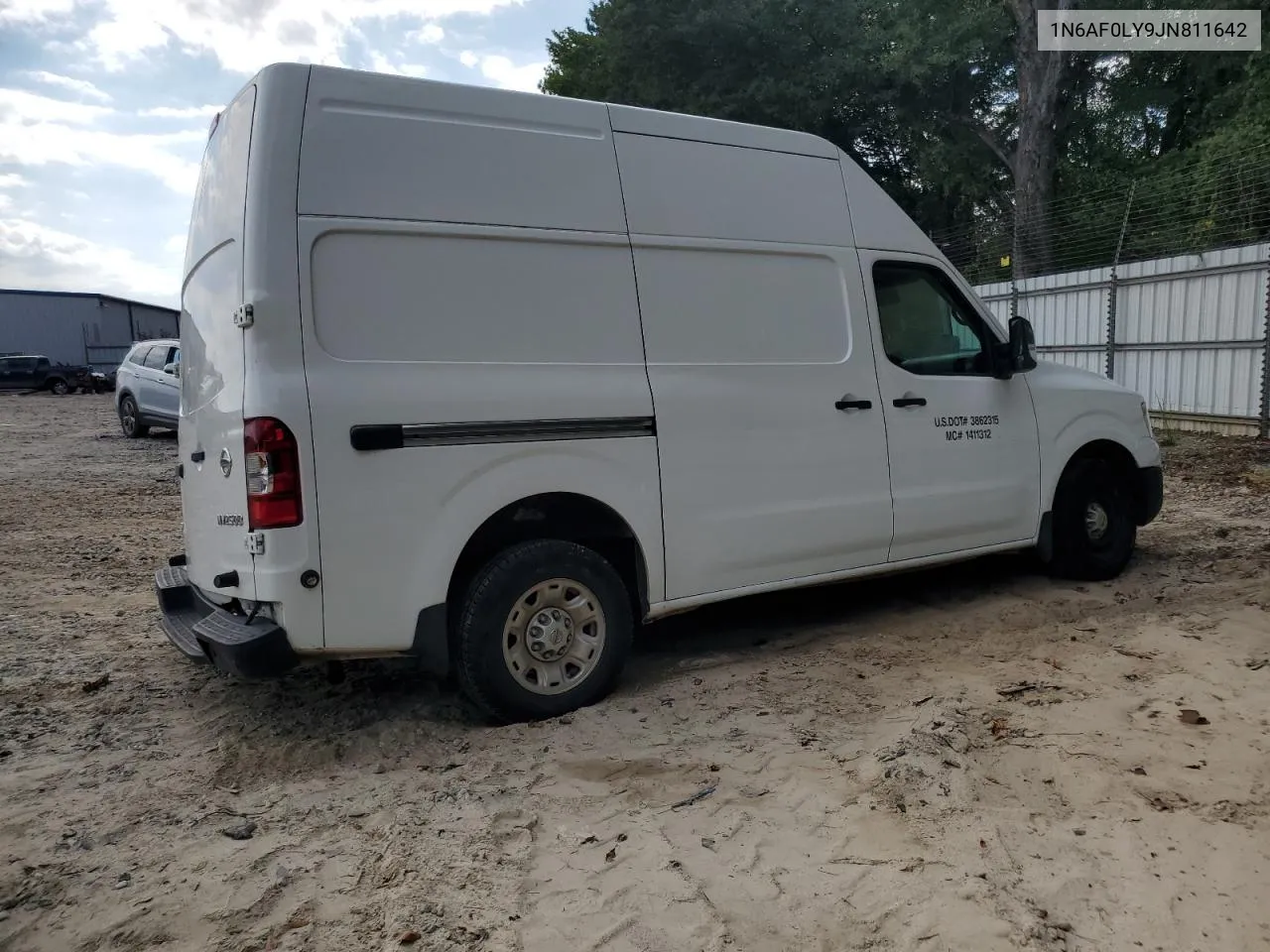 2018 Nissan Nv 2500 S VIN: 1N6AF0LY9JN811642 Lot: 71111144