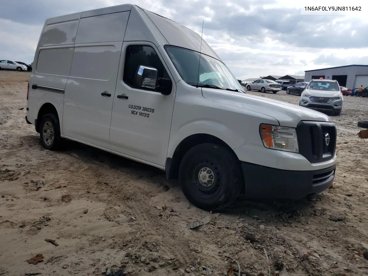 2018 Nissan Nv 2500 S VIN: 1N6AF0LY9JN811642 Lot: 71111144