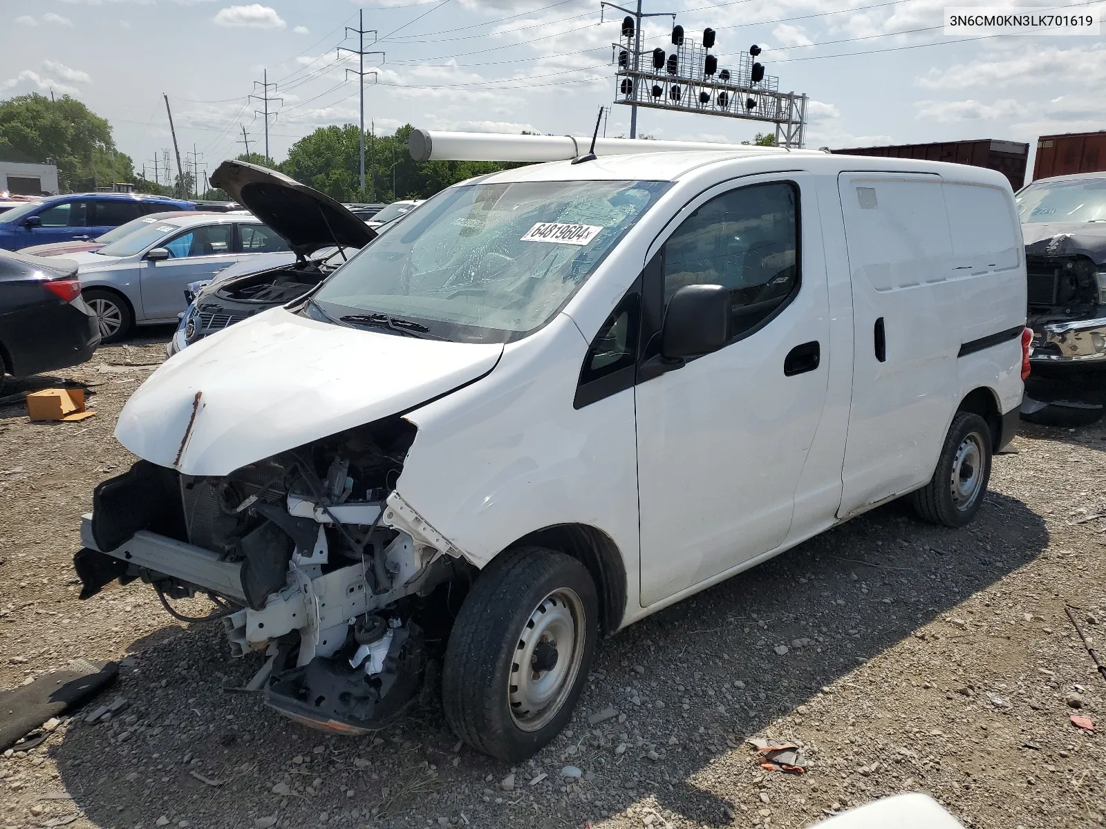 2020 Nissan Nv200 2.5S VIN: 3N6CM0KN3LK701619 Lot: 64819604