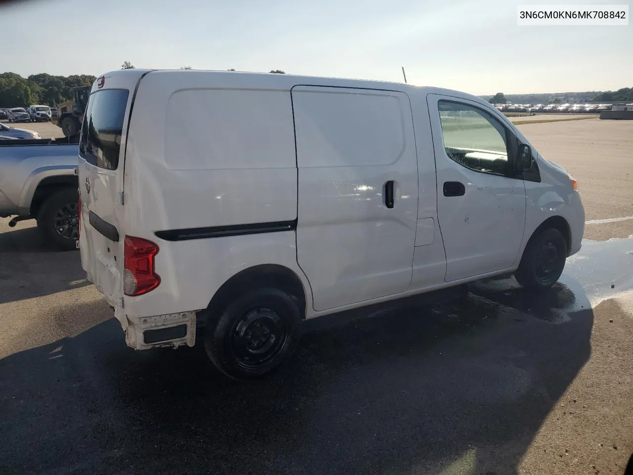 2021 Nissan Nv200 2.5S VIN: 3N6CM0KN6MK708842 Lot: 70495324