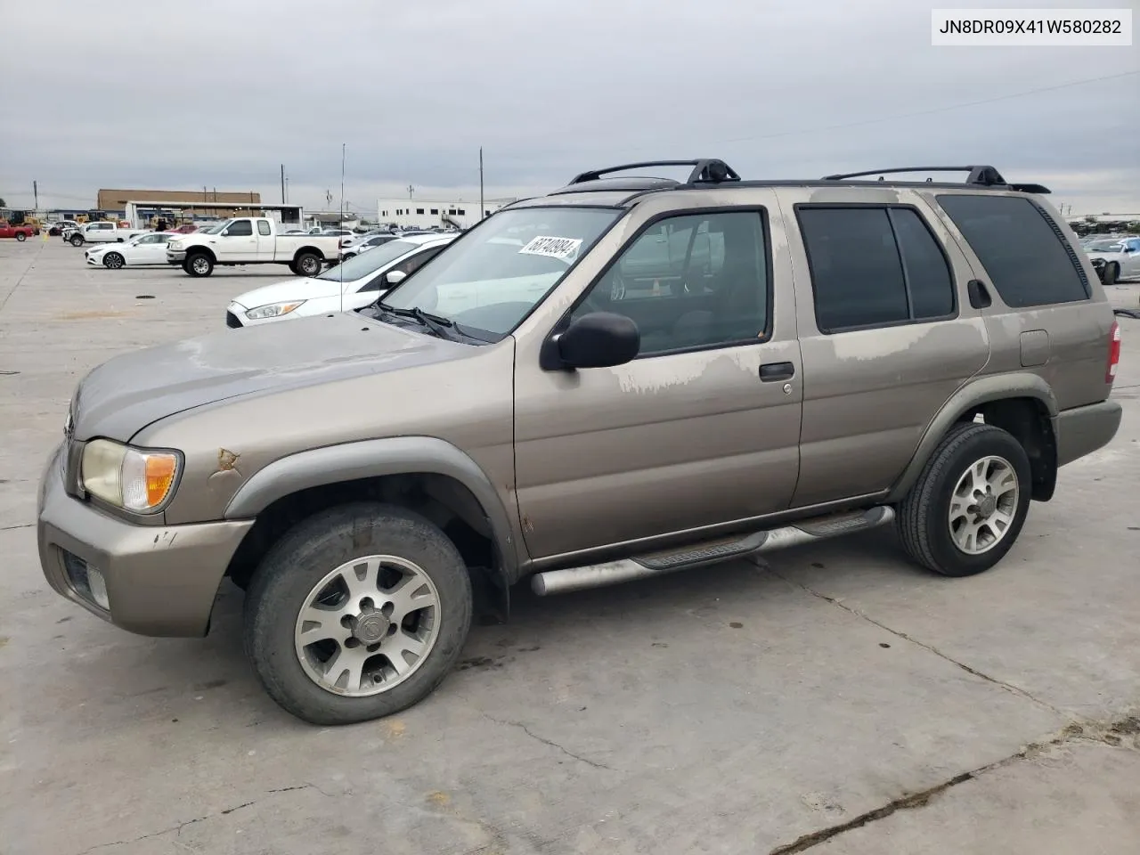 2001 Nissan Pathfinder Le VIN: JN8DR09X41W580282 Lot: 68740984