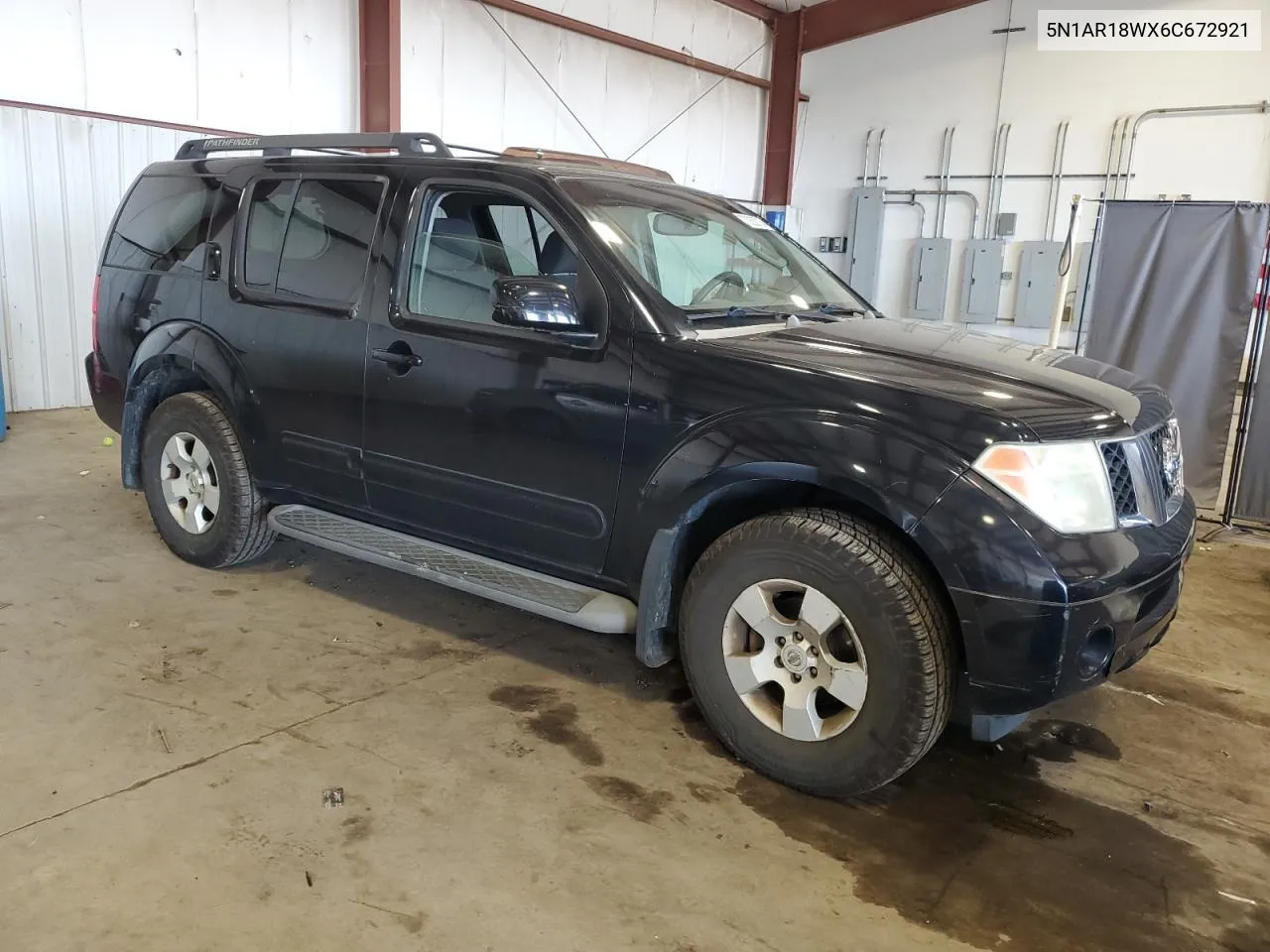 2006 Nissan Pathfinder Le VIN: 5N1AR18WX6C672921 Lot: 70253704