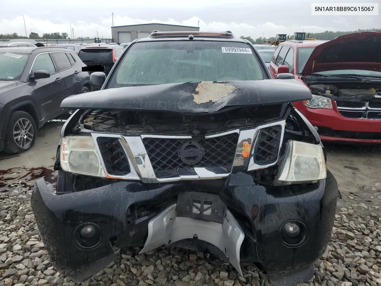 2009 Nissan Pathfinder S VIN: 5N1AR18B89C615067 Lot: 59952944