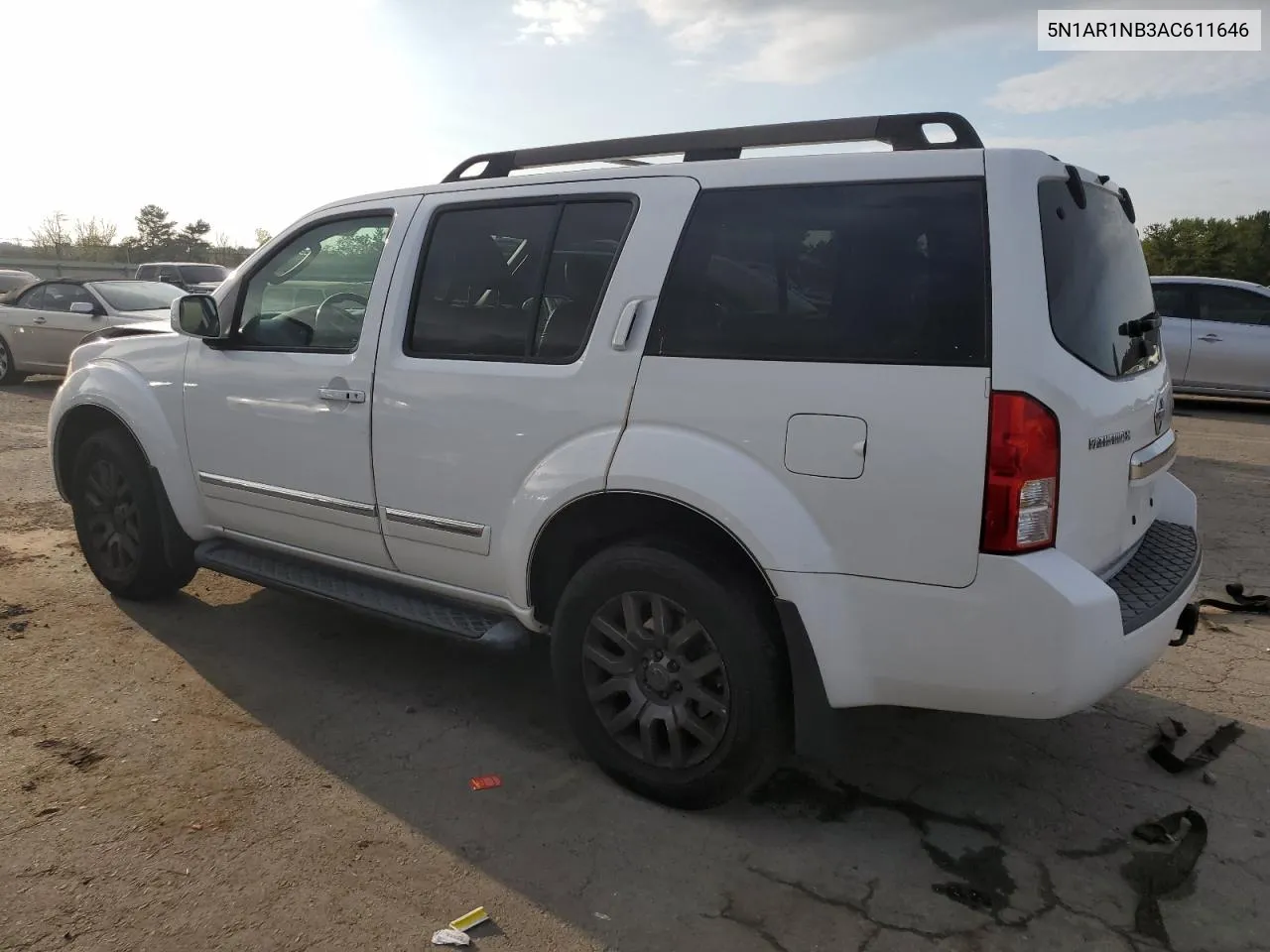 2010 Nissan Pathfinder S VIN: 5N1AR1NB3AC611646 Lot: 69613584