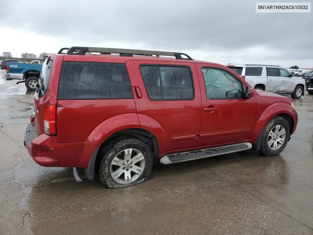 2010 Nissan Pathfinder S VIN: 5N1AR1NN2AC610532 Lot: 70518204