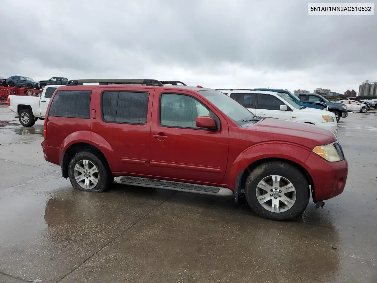 2010 Nissan Pathfinder S VIN: 5N1AR1NN2AC610532 Lot: 70518204