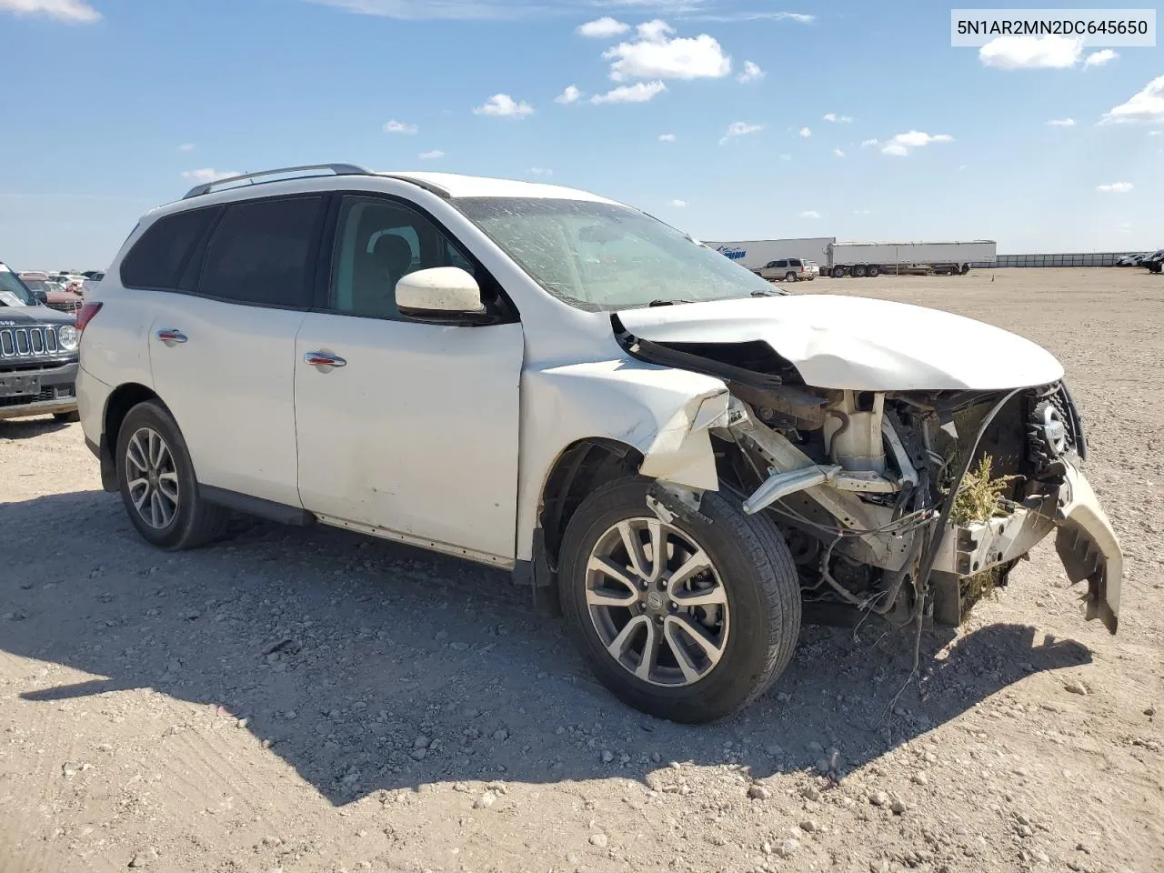 2013 Nissan Pathfinder S VIN: 5N1AR2MN2DC645650 Lot: 71946284