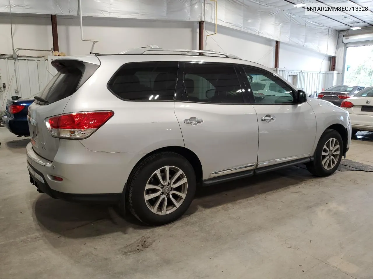 2014 Nissan Pathfinder S VIN: 5N1AR2MM8EC713328 Lot: 70063554