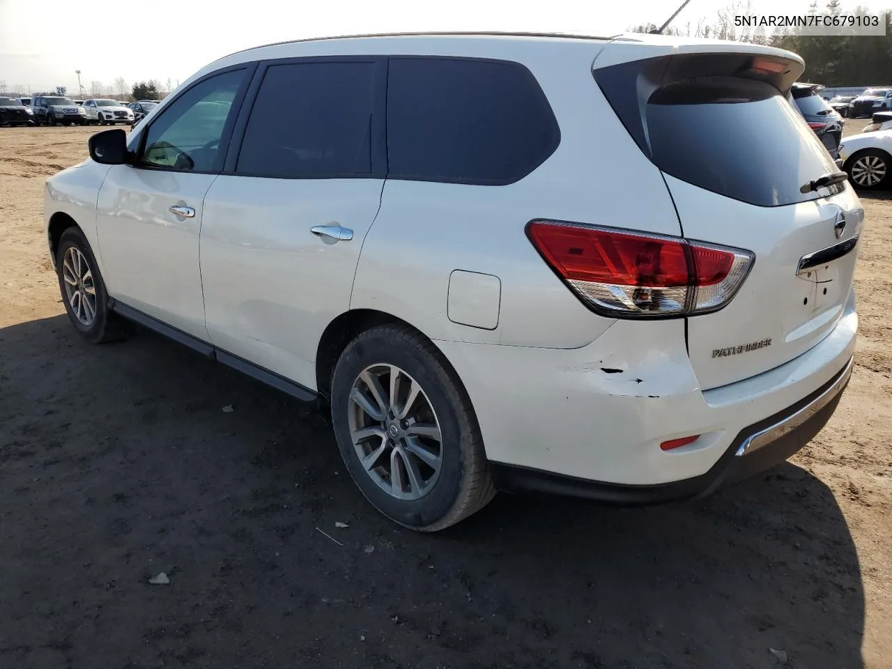 2015 Nissan Pathfinder S VIN: 5N1AR2MN7FC679103 Lot: 45068824