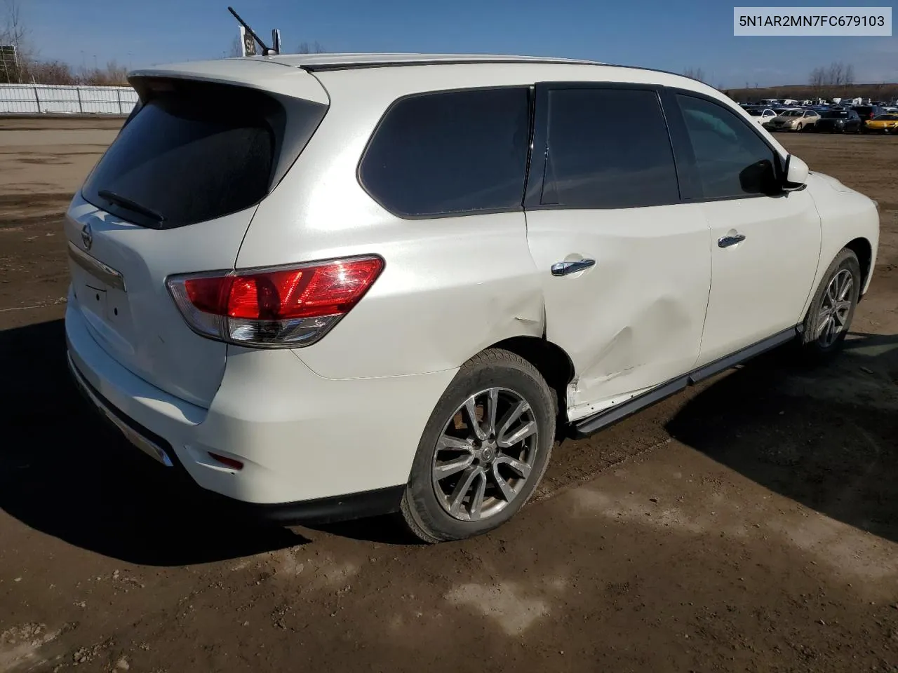 5N1AR2MN7FC679103 2015 Nissan Pathfinder S