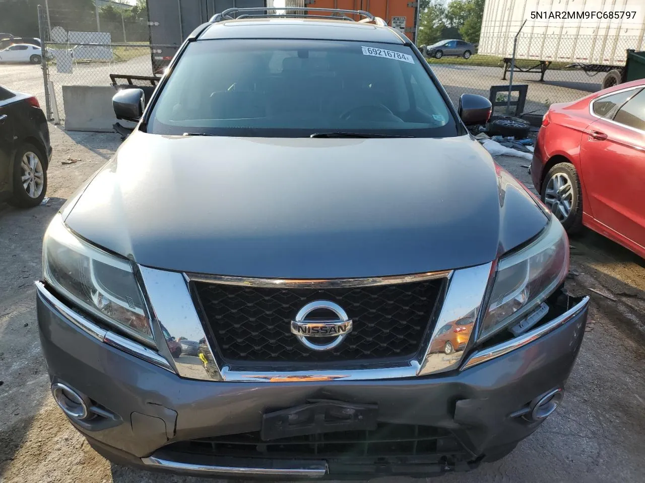 5N1AR2MM9FC685797 2015 Nissan Pathfinder S